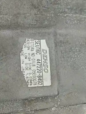 Second-hand car spare part air conditioning compressor for bmw serie 7 (e65/e66) 730ld oem iam references 4472208492  