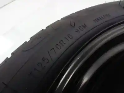 Peça sobressalente para automóvel em segunda mão estepe por renault captur limited referências oem iam   