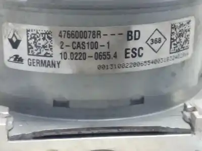 Автозапчастина б/у абс для dacia dokker ambiance посилання на oem iam 476600078r  