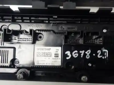 Second-hand car spare part climate control for seat leon st (5f8) reference plus oem iam references 5f0907044p  