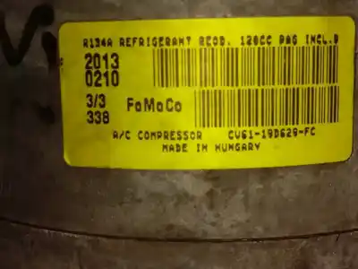 Second-hand car spare part air conditioning compressor for ford c-max edition oem iam references cv6119d629fc  