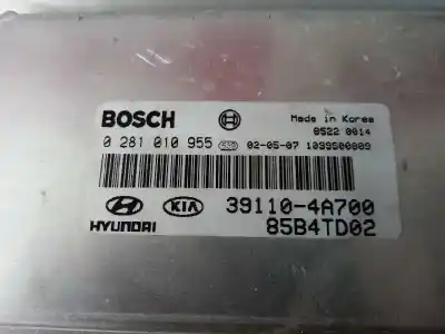 Second-hand car spare part ecu engine control for kia sorento 2.5 crdi active oem iam references 0281010955  
