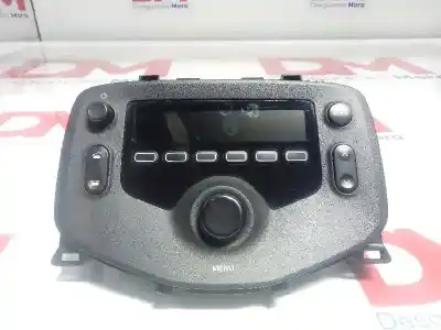 Piesă de schimb auto la mâna a doua sistem audio / cd radio casetofon pentru citroen c1 feel referințe oem iam sarccc1hm0114