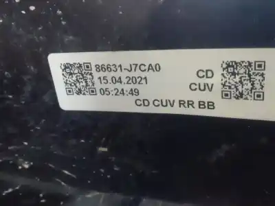 Second-hand car spare part rear bumper reinforcement for kia xceed edrive phev oem iam references   