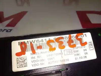 Peça sobressalente para automóvel em segunda mão comando de sofagem (chauffage / ar condicionado)  por bmw serie 1 berlina (e81/e87) 118d referências oem iam 698806401  