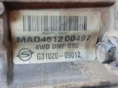 Second-hand car spare part gearbox for ssangyong kyron 200 xdi limited oem iam references 4wddmfcsc  