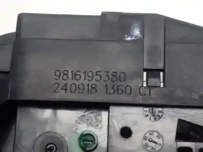 Second-hand car spare part trunk lock for citroen c3 elle oem iam references 9816195380  