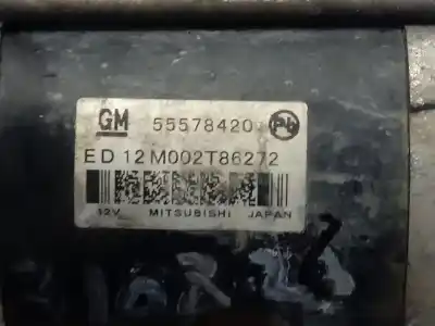 Автозапчастина б/у двигун запускається для vauxhall mokka 1.7 посилання на oem iam 55578420  