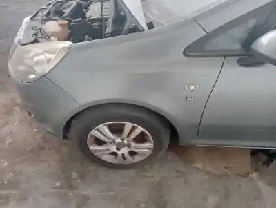 Second-hand car spare part left front fin for opel corsa d cosmo oem iam references 6102363