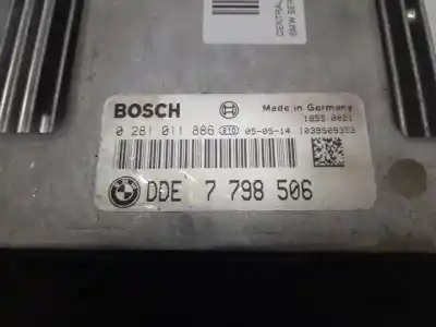 Second-hand car spare part ecu engine control for bmw serie 7 (e65/e66) 730d oem iam references 0281011886  
