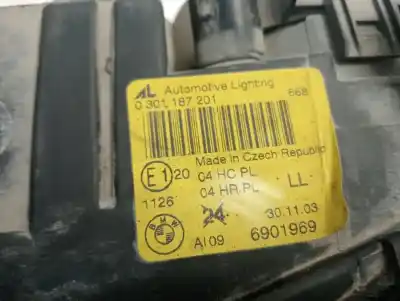 Second-hand car spare part left headlight for bmw serie 3 compact (e46) 2.0 320td oem iam references   