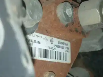 Second-hand car spare part complete engine for renault modus confort dynamique oem iam references k9kj750  