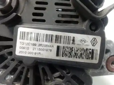 Second-hand car spare part alternator for dacia duster ambiance 4x2 oem iam references 2620644a  