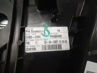 Автозапчастина б/у регулятор переднього правого скла для kia xceed edrive phev посилання на oem iam 82480j7060  