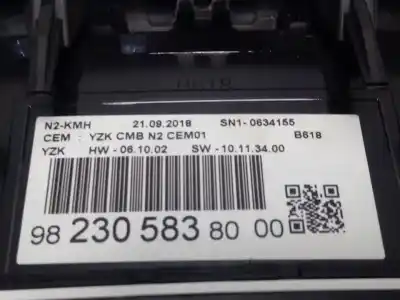 Peça sobressalente para automóvel em segunda mão quadrante por citroen c3 elle referências oem iam 9823058380  