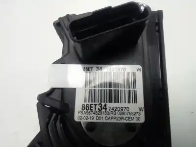 Second-hand car spare part potentiometer for citroen ds7 crossback (x74) oem iam references 9674829180  