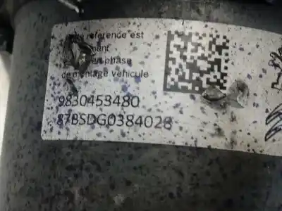 Peça sobressalente para automóvel em segunda mão abs por citroen ds7 crossback (x74) referências oem iam 9808958280  