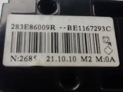 Second-hand car spare part hazard warning lights for renault express 1.6 oem iam references 283e86009r  