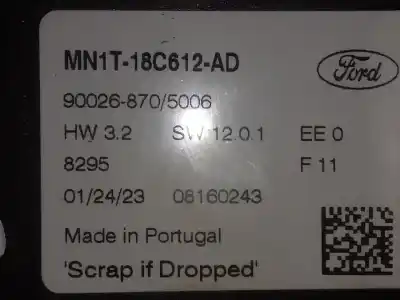 Автозапчасти б/у климат-контроль за ford puma (j2k, cf7) 1.0 ecoboost mhev ссылки oem iam mn1t18c612ad   Автозапчасти б/у климат-контроль за ford puma (j2k, cf7) 1.0 ecoboost mhev ссылки oem iam mn1t18c612ad