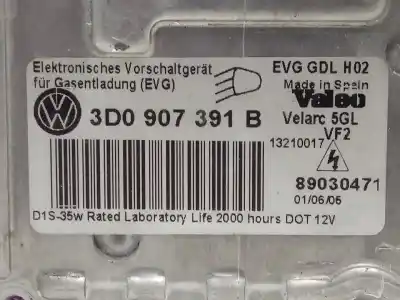 Second-hand car spare part xenon headlights control unit  for volkswagen touareg (7la) d-bac oem iam references 3d0907391b  