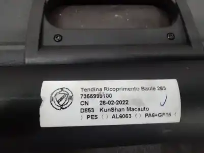 Peça sobressalente para automóvel em segunda mão chapeleira por fiat doblo ii cargo (263) 1.3 16v jtd cat referências oem iam   