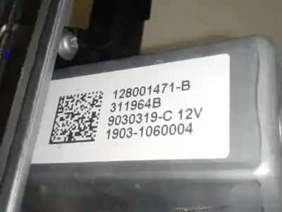 Pezzo di ricambio per auto di seconda mano alzacristalli anteriore destro per renault express 1.6 riferimenti oem iam 128001471b  