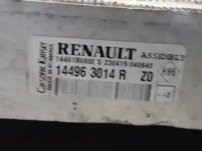 Peça sobressalente para automóvel em segunda mão intercooler por renault captur limited referências oem iam 144963014r  