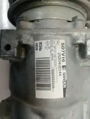 Second-hand car spare part air conditioning compressor for dacia duster ambiance 4x2 oem iam references   