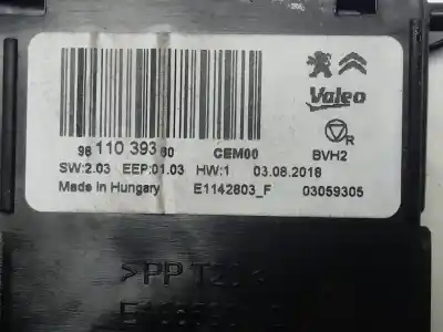 Second-hand car spare part electronic module for citroen c3 elle oem iam references 9811039380  