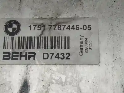 Peça sobressalente para automóvel em segunda mão intercooler por bmw serie 5 touring (e61) 530d referências oem iam 17517787446  