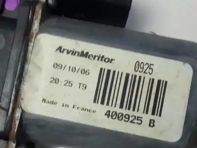 Second-hand car spare part driver left window regulator for nissan note (e11e) acenta oem iam references 400925b  