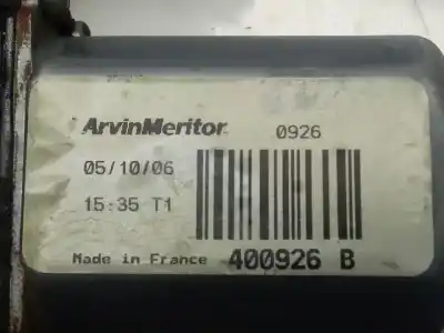 Second-hand car spare part passenger side right window regulator for nissan note (e11e) acenta oem iam references 400926b  