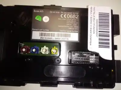Tweedehands auto-onderdeel multifunctioneel display voor renault scenic iii grand dynamique oem iam-referenties 259153398r  