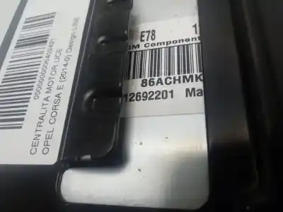 Second-hand car spare part ecu engine control for opel corsa e design line oem iam references 12692201  