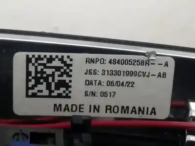 Автозапчастина б/у кермо для dacia duster ii motor 1.5 ltr. - 85 kw blue dci diesel fap cat посилання на oem iam 484005258r  