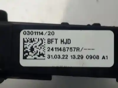 Peça sobressalente para automóvel em segunda mão caixa de fusíveis e relés por dacia duster ii motor 1.5 ltr. - 85 kw blue dci diesel fap cat referências oem iam 241148757r  