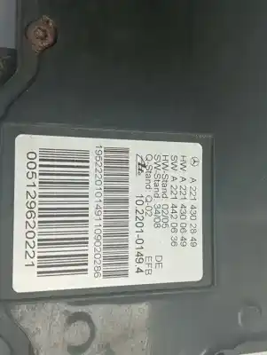 Gebrauchtes Autoersatzteil elektrische feststellbremse zum mercedes-benz clase s (bm 221) lim. 276950 oem-iam-referenzen a2214302849  