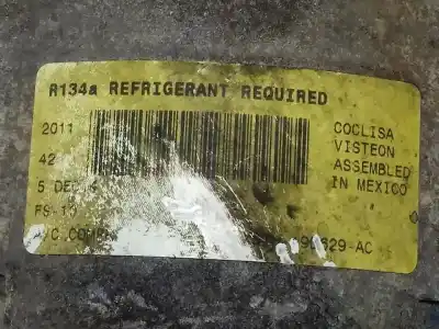 Second-hand car spare part air conditioning compressor for ford transit mod. 2000 combi ft 260 2.0 corto oem iam references r134a  