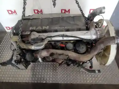 Second-hand car spare part complete engine for man tga 480 18.480 oem iam references d2676lf05  