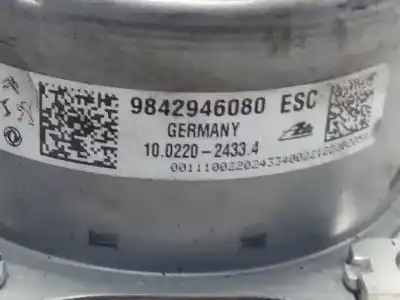 Peça sobressalente para automóvel em segunda mão abs por opel corsa f design & tech referências oem iam 9842946080  