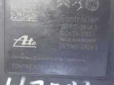 Peça sobressalente para automóvel em segunda mão abs por opel corsa f design & tech referências oem iam 9842946080  