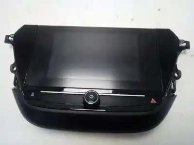 Second-hand car spare part multifunction display for opel corsa f design & tech oem iam references 3923126500  