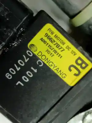 Second-hand car spare part driver left window regulator for chevrolet captiva 2.0 vcdi lt oem iam references   