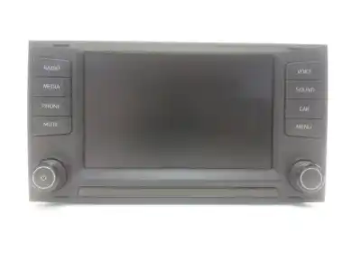 Second-hand car spare part multifunction display for seat leon sc (5f5) 1.2 tsi oem iam references 5f0919604e  