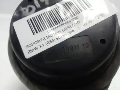 Second-hand car spare part right engine support for bmw x1 (e84) sdrive 20d oem iam references 139811  