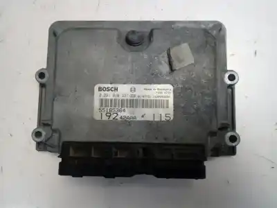 Gebrauchtes Autoersatzteil ecu-motorsteuergerät uce motorsteuergerät zum fiat stilo (192) 1.9 jtd / 1.9 jtd 115 active oem-iam-referenzen 0281010337