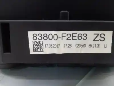 Peça sobressalente para automóvel em segunda mão quadrante por toyota auris 1.8 16v referências oem iam 83800f2e63  