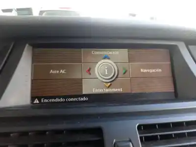 Second-hand car spare part multifunction display for bmw x6 (e71) 3.0 turbodiesel cat oem iam references 19080713  