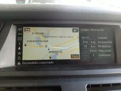 Second-hand car spare part multifunction display for bmw x6 (e71) 3.0 turbodiesel cat oem iam references 19080713  