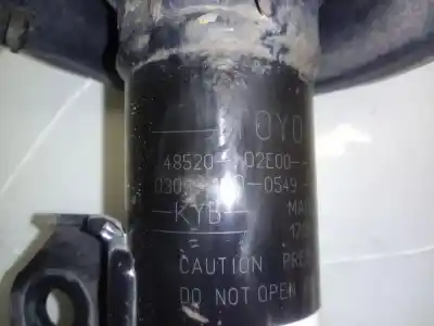 Peça sobressalente para automóvel em segunda mão amortecedor dianteiro esquerdo por toyota auris 1.8 16v referências oem iam   